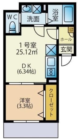 AJ柏EastⅢの物件間取画像